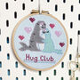 Hug Club Cross Stich Kit, thumbnail 2 of 11