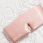 Silk Addict 100% Mulberry Silk Sleep Mask Pale Pink, thumbnail 5 of 5