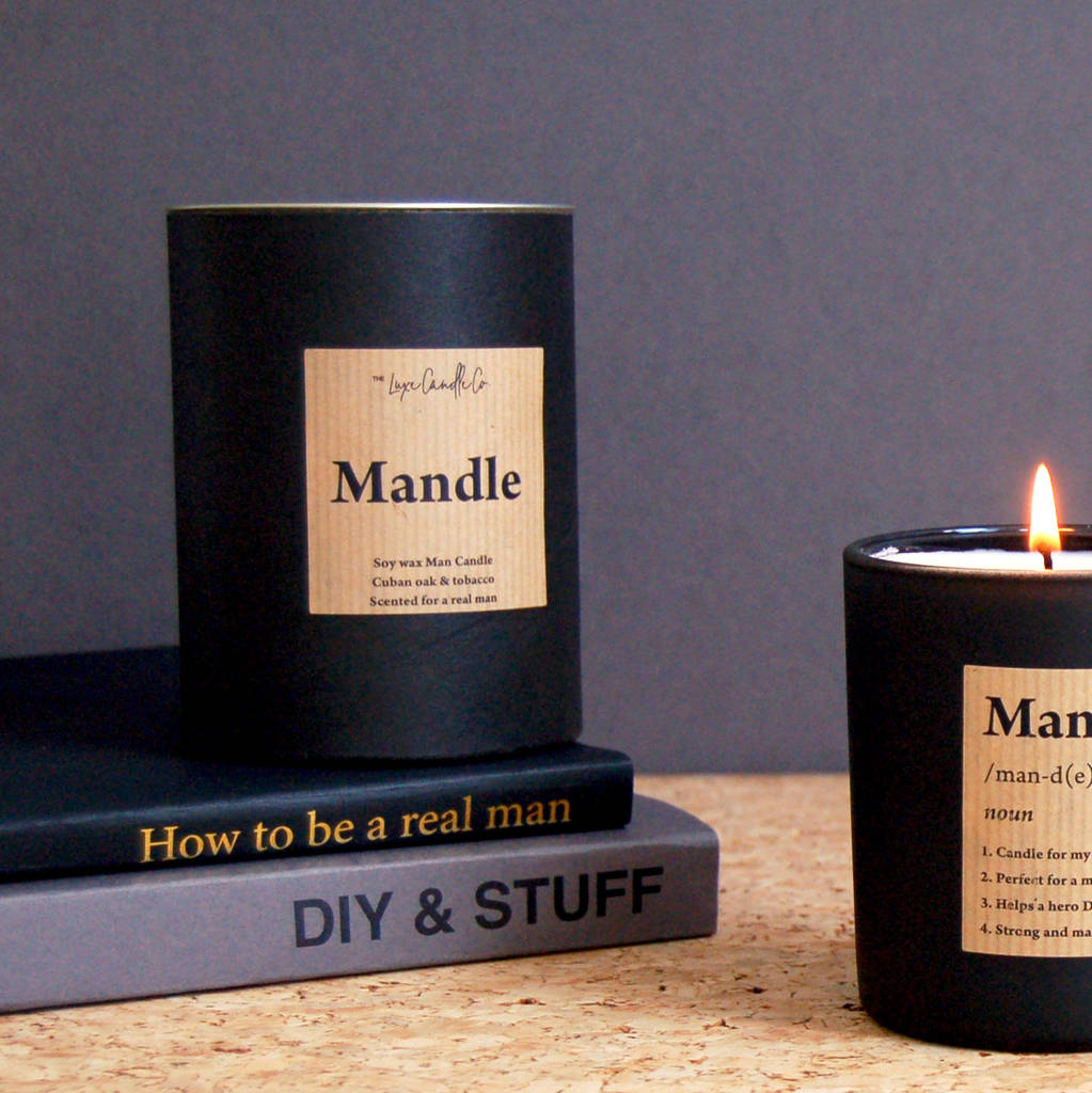 Man Candle Candle Mandle Dictionary By The Luxe Co