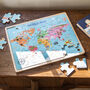 Personalised Childs World Map Puzzle, thumbnail 1 of 2