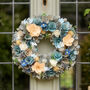 Ashbourne Blue Floral Wreath, thumbnail 1 of 5
