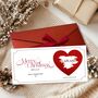 Personalised Christmas Scratch Reveal Ticket, Surprise Scratch Off Voucher, thumbnail 1 of 6