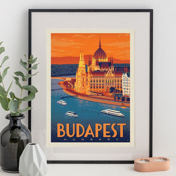 Budapest Travel Print, 5 of 9