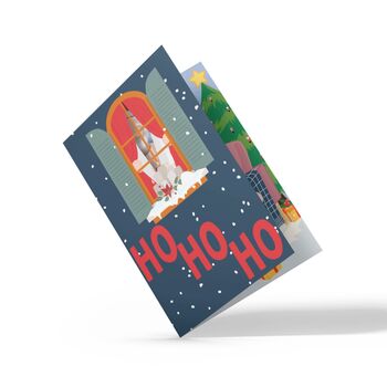 Shake And Sound 3D 'Sexy Santa' Funny Christmas Card! Cheeky Xmas Card For Him And Her, 4 of 10