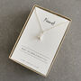 Silver Eiffel Tower Necklace. Friendship Gift, thumbnail 3 of 5
