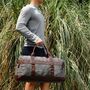 Large Canvas Holdall Duffel, thumbnail 4 of 10
