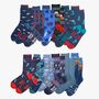 12 Day Christmas Advent Calendar Nautical Bamboo Socks Mens, thumbnail 2 of 3