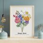 Birth Flower If Grandmas Were Flowers Print, thumbnail 9 of 10