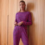 Women's 'Pinky Binky' Bamboo Pyjama Set, thumbnail 1 of 2