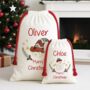 Snowman Or Elf Christmas Sack, thumbnail 4 of 4