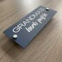 Personalised Acrylic Garden Sign With Fixings, thumbnail 3 of 11