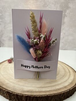 Mother’s Day Card Dried Flowers, 8 of 8