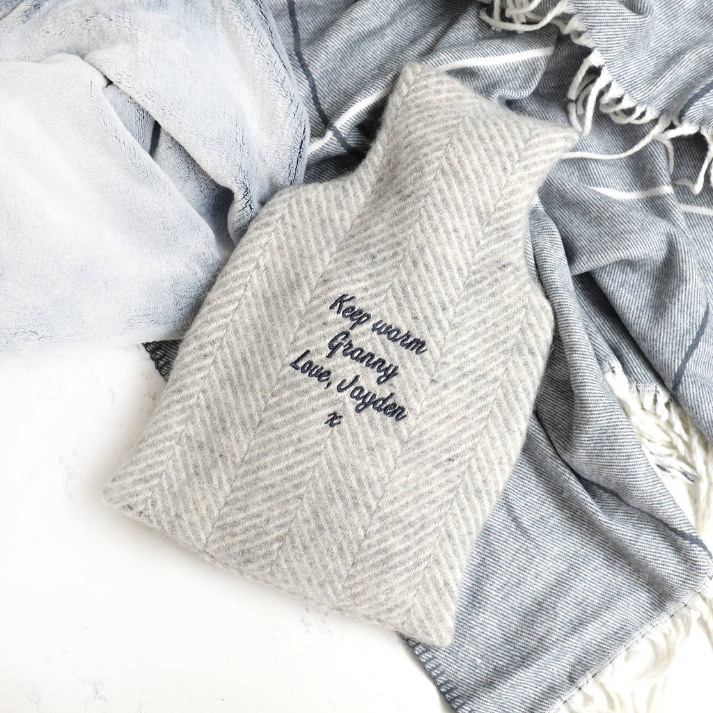 Personalised Hot Water Bottle By Cherry Pete