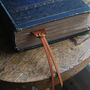 Personalised Leather Bookmark, thumbnail 3 of 9