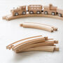 Personalised New Baby Wooden Train Set, thumbnail 5 of 6