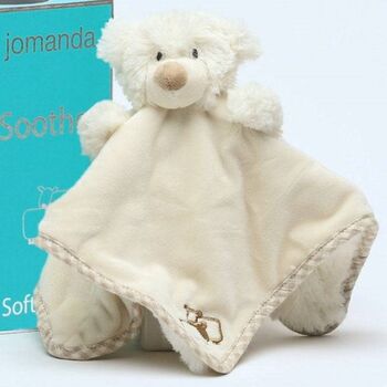 Baby's First Christmas Bear Comforter Gift Set, 6 of 9