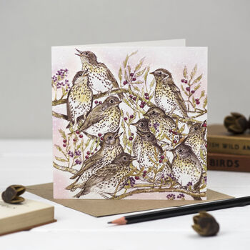 'Festive Forest' Mixed Pack Of 10 Cards, 5 of 10