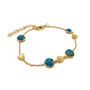 Gemstone Nugget And Chain Bracelet, thumbnail 2 of 9