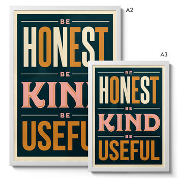 Be Honest, Be Kind Giclée Print, 5 of 7