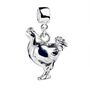 Chicken Sterling Silver Jewellery Charm, thumbnail 2 of 7