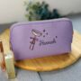 Personalised Champagne Coupe Make Up Bag, thumbnail 1 of 6