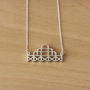 Brighton West Pier Sterling Silver Necklace, thumbnail 6 of 8