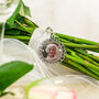 Personalised Photo Bridal Memorial Lace Bouquet Charm, thumbnail 1 of 6