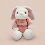 Personalised Baby Bunny With Jumper, thumbnail 1 of 5