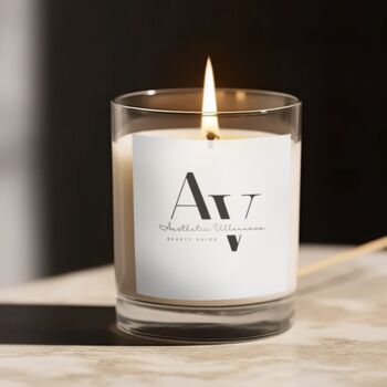 Logo Bespoke Design Candle Gift, 2 of 5