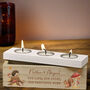 Personalised Autumn Triple Tea Light Box, thumbnail 3 of 4