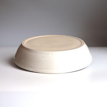 Handcrafted White Wave Tea Boat, 4 of 5