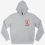 Hot As Hell Sauce Unisex Graphic Hoodie In Grey, thumbnail 5 of 6