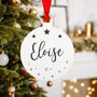 Personalised Christmas Bauble Decoration, thumbnail 1 of 8