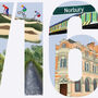 Norbury Sw16 London Illustration Print, thumbnail 2 of 5