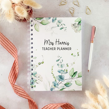 Personalised Teacher Planner | Choice Of Covers, 2 of 10