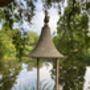 Hanging Bird Feeder In Aged Finish, thumbnail 2 of 7