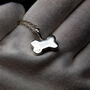 Dog Cremation Ashes Memorial Necklace, thumbnail 3 of 5