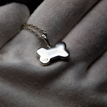 Dog Cremation Ashes Memorial Necklace, 3 of 5