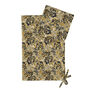 Printed Floral Pattern Cotton Duvet Cover, thumbnail 4 of 4