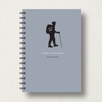 Personalised Walking Lover's Journal Or Notebook, 6 of 7
