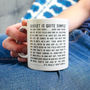 'Cricket Is Quite Simple' Funny Cricket Quote Mug, thumbnail 1 of 5
