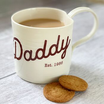 Daddy Porcelain Large Mug, 3 of 3