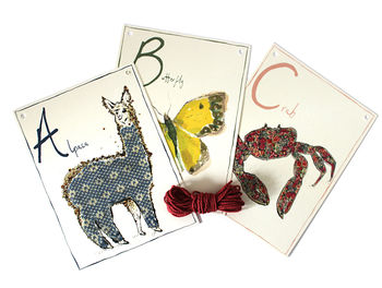 Children's Animal Alphabet Bunting, 2 of 4