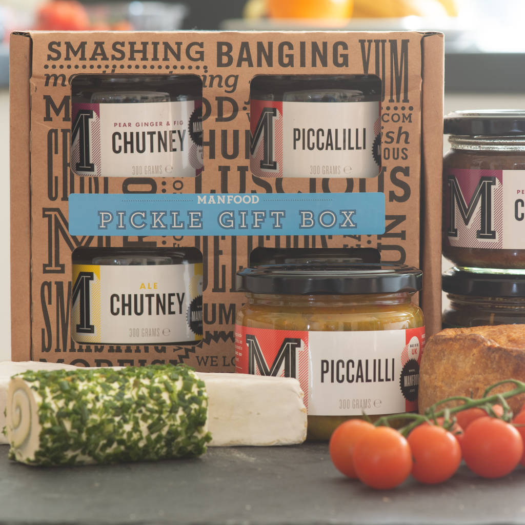 manfood pickle gift box by manfood