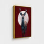 Moonlit Stag Canvas Art, thumbnail 6 of 8