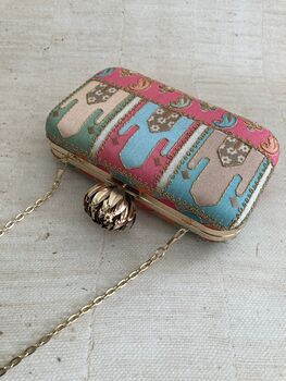 Multicoloured Handcrafted Clutch, 6 of 6