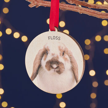 Pet Photo Memorial Christmas Decoration, 5 of 6