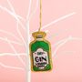 Zari Embroidery Gin Hanging Decoration, thumbnail 2 of 5