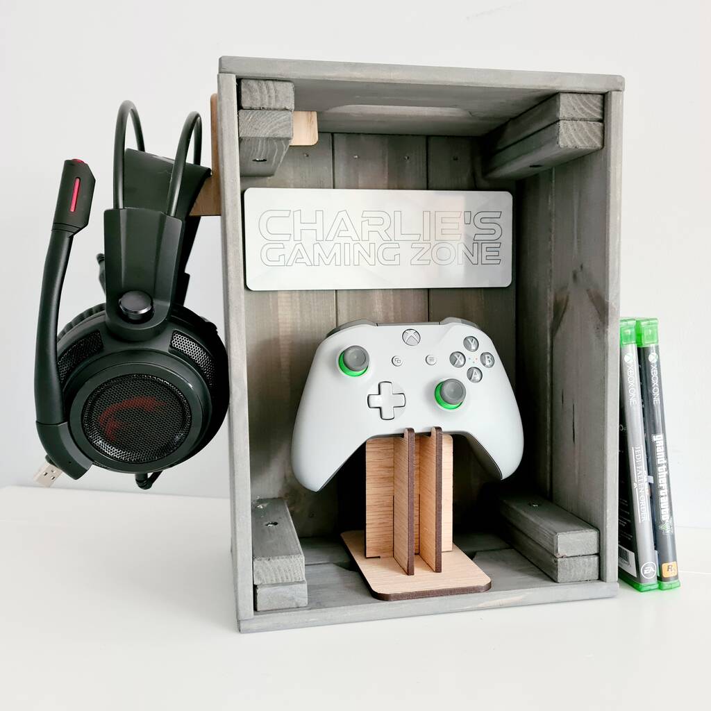 Personalised Gamer Box Personalised Gamer Crate Gamers Gifts