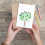Heart Tree Anniversary Card, thumbnail 1 of 2